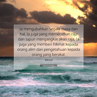 Daniel 2:21 IDN Gambar Ayat Alkitab
