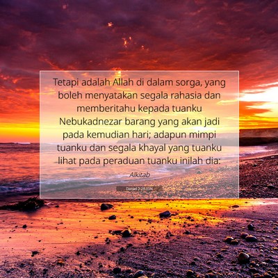 Daniel 2:28 IDN Gambar Ayat Alkitab