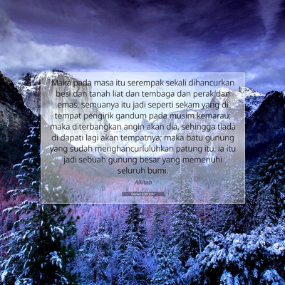 Daniel 2:35 IDN Gambar Ayat Alkitab