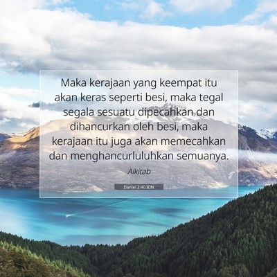 Daniel 2:40 Ayat Alkitab Dijelaskan