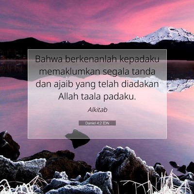 Daniel 4:2 IDN Gambar Ayat Alkitab