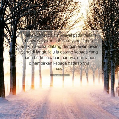 Daniel 7:13 IDN Gambar Ayat Alkitab