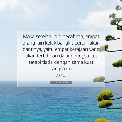 Daniel 8:22 IDN Gambar Ayat Alkitab
