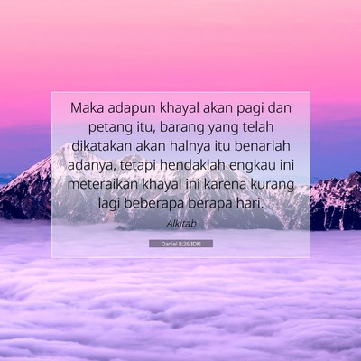 Daniel 8:26 IDN Gambar Ayat Alkitab