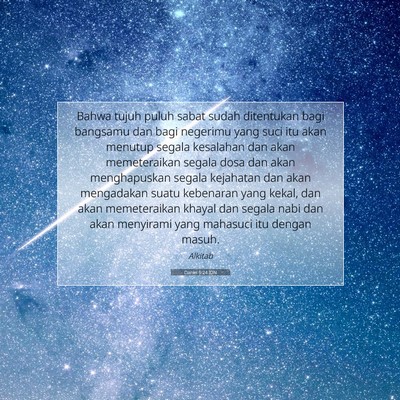 Daniel 9:24 IDN Gambar Ayat Alkitab
