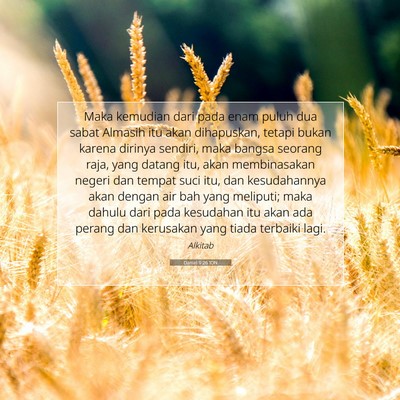 Daniel 9:26 IDN Gambar Ayat Alkitab