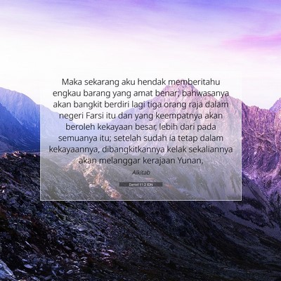 Daniel 11:2 Ayat Alkitab Dijelaskan