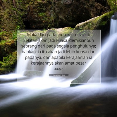 Daniel 11:5 Ayat Alkitab Dijelaskan