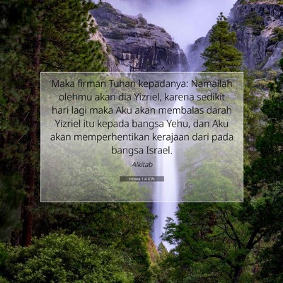 Hosea 1:4 Ayat Alkitab Dijelaskan