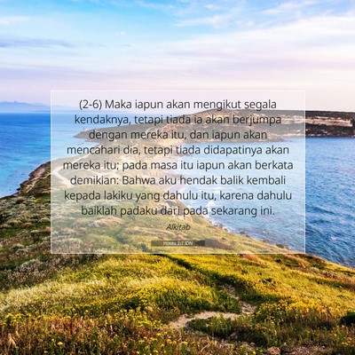 Hosea 2:7 IDN Gambar Ayat Alkitab