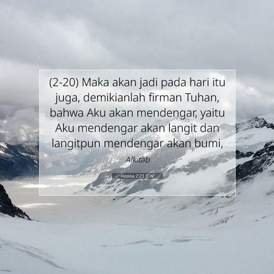 Hosea 2:21 IDN Gambar Ayat Alkitab