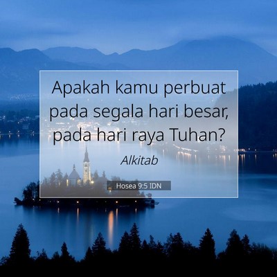 Hosea 9:5 Ayat Alkitab Dijelaskan