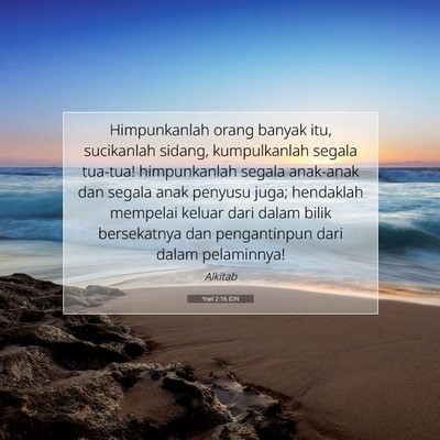 Yoel 2:16 IDN Gambar Ayat Alkitab