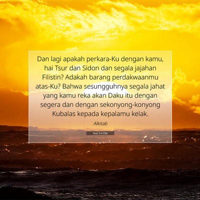 Yoel 3:4 IDN Gambar Ayat Alkitab