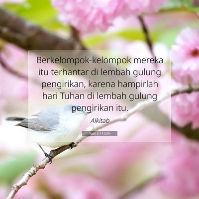 Yoel 3:14 IDN Gambar Ayat Alkitab