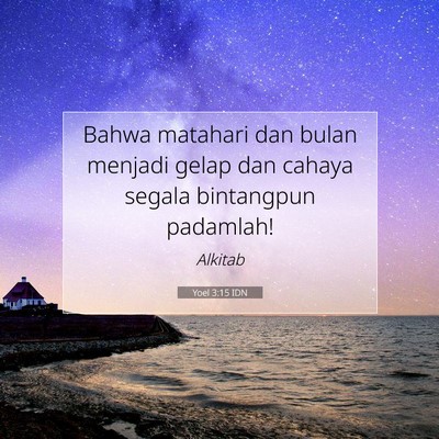 Yoel 3:15 Ayat Alkitab Dijelaskan