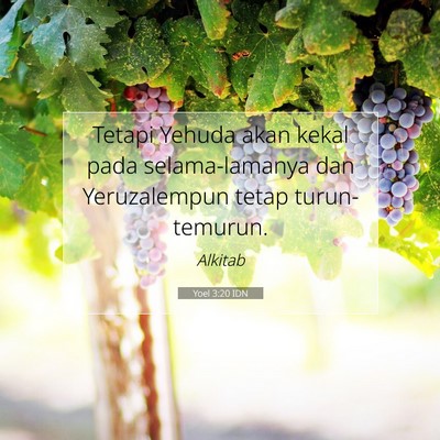 Yoel 3:20 Ayat Alkitab Dijelaskan