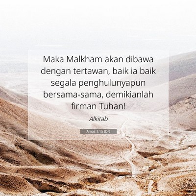 Amos 1:15 Ayat Alkitab Dijelaskan