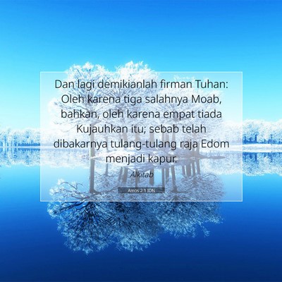 Amos 2:1 IDN Gambar Ayat Alkitab
