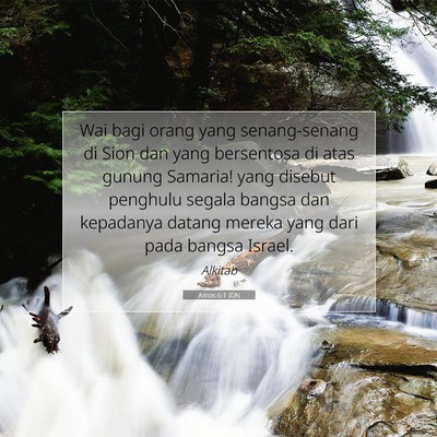 Amos 6:1 IDN Gambar Ayat Alkitab