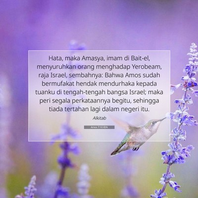 Amos 7:10 IDN Gambar Ayat Alkitab