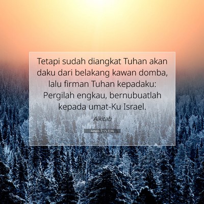 Amos 7:15 Ayat Alkitab Dijelaskan