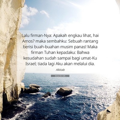 Amos 8:2 IDN Gambar Ayat Alkitab