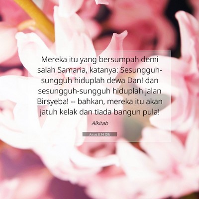 Amos 8:14 IDN Gambar Ayat Alkitab