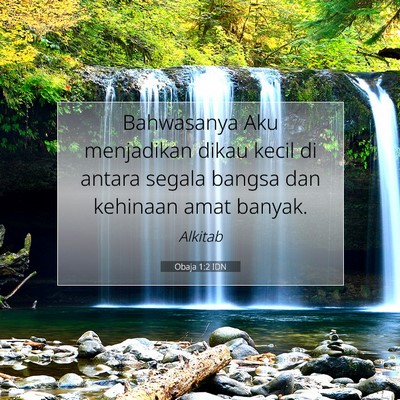 Obaja 1:2 Ayat Alkitab Dijelaskan