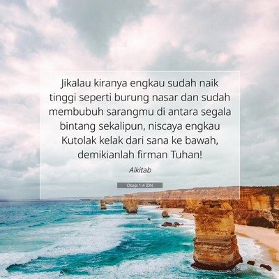 Obaja 1:4 Ayat Alkitab Dijelaskan