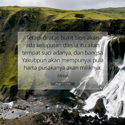 Obaja 1:17 Ayat Alkitab Dijelaskan