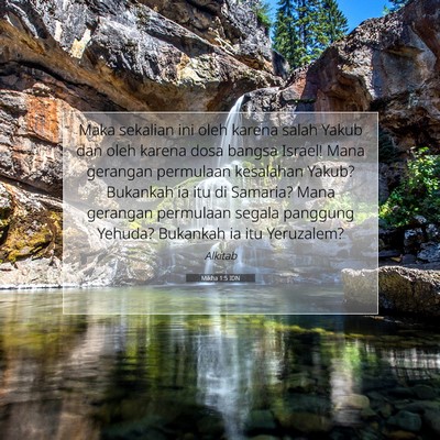 Mikha 1:5 Ayat Alkitab Dijelaskan