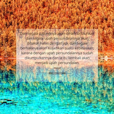 Mikha 1:7 Ayat Alkitab Dijelaskan