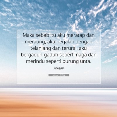 Mikha 1:8 Ayat Alkitab Dijelaskan