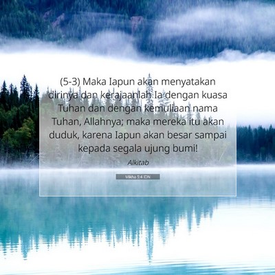 Mikha 5:4 IDN Gambar Ayat Alkitab