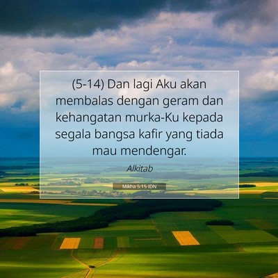Mikha 5:15 IDN Gambar Ayat Alkitab