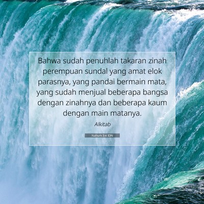 Nahum 3:4 IDN Gambar Ayat Alkitab