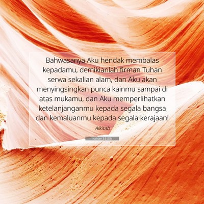 Nahum 3:5 IDN Gambar Ayat Alkitab