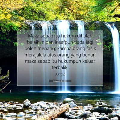 Habakuk 1:4 Ayat Alkitab Dijelaskan