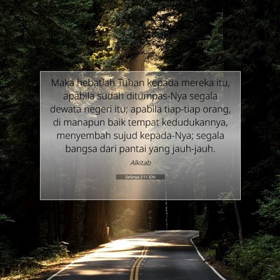 Zefanya 2:11 IDN Gambar Ayat Alkitab