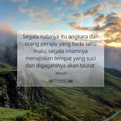 Zefanya 3:4 Ayat Alkitab Dijelaskan