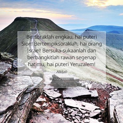 Zefanya 3:14 IDN Gambar Ayat Alkitab