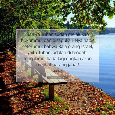Zefanya 3:15 IDN Gambar Ayat Alkitab