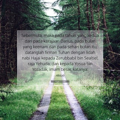 Hagai 1:1 Ayat Alkitab Dijelaskan