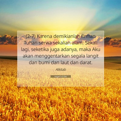 Hagai 2:6 IDN Gambar Ayat Alkitab