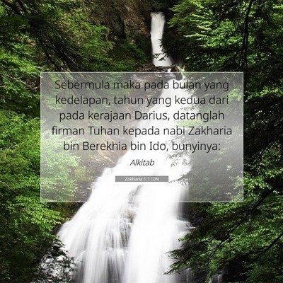 Zakharia 1:1 Ayat Alkitab Dijelaskan