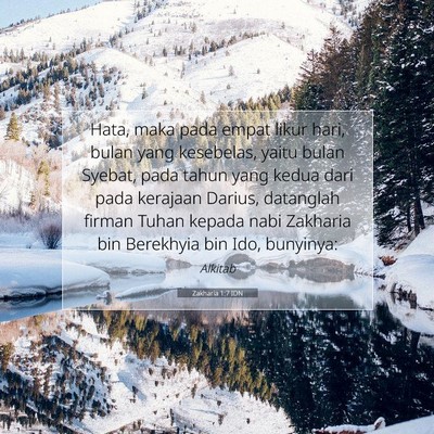 Zakharia 1:7 Ayat Alkitab Dijelaskan