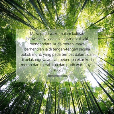 Zakharia 1:8 Ayat Alkitab Dijelaskan