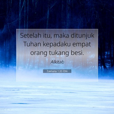 Zakharia 1:20 Ayat Alkitab Dijelaskan