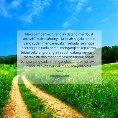 Zakharia 1:21 Ayat Alkitab Dijelaskan